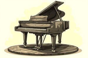 Image of Musical Instrument – Artistic Drawing – Item: 51393