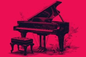 Image of Musical Instrument – Artistic Drawing – Item: 50921