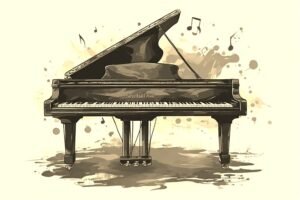 Image of Musical Instrument – Artistic Drawing – Item: 51398