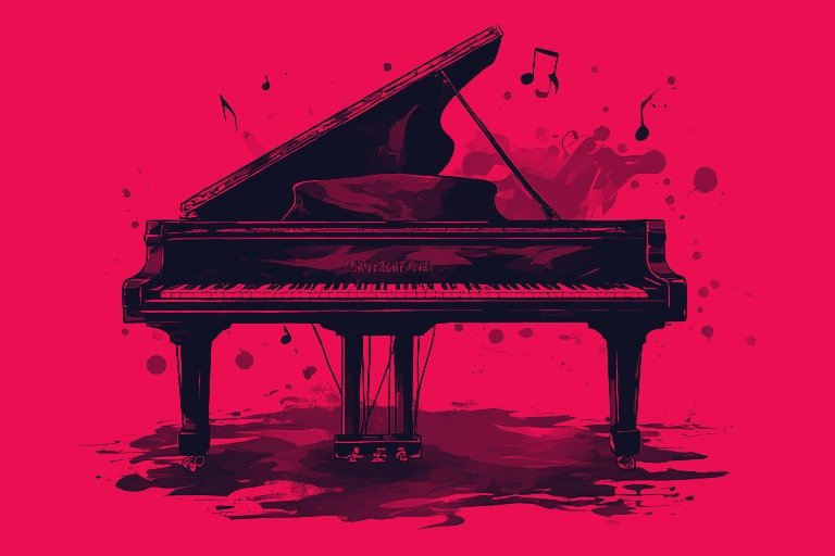 Image of Musical Instrument – Artistic Drawing – Item: 50925