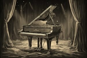 Image of Musical Instrument – Artistic Drawing – Item: 51399
