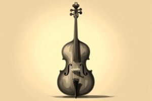 Image of Musical Instrument – Artistic Drawing – Item: 49596