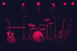 Image of Musical Instrument – Artistic Drawing – Item: 51330