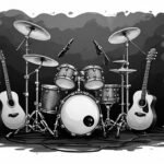 Image of Musical Instrument – Artistic Drawing – Item: 46792