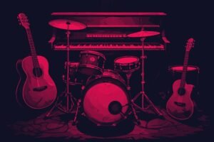 Image of Musical Instrument – Artistic Drawing – Item: 51332