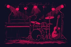 Image of Musical Instrument – Artistic Drawing – Item: 51333