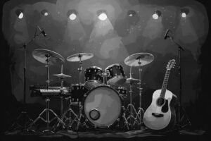Image of Musical Instrument – Artistic Drawing – Item: 46795