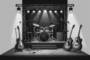 Image of Musical Instrument – Artistic Drawing – Item: 46801