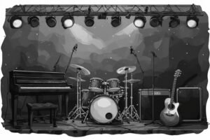Image of Musical Instrument – Artistic Drawing – Item: 46803