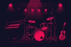 Image of Musical Instrument – Artistic Drawing – Item: 51344