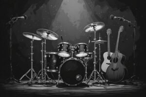 Image of Musical Instrument – Artistic Drawing – Item: 46806