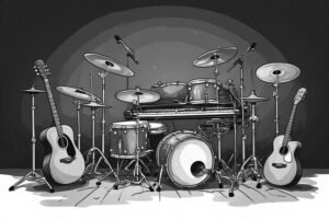 Image of Musical Instrument – Artistic Drawing – Item: 46812