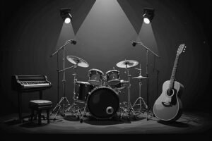Image of Musical Instrument – Artistic Drawing – Item: 46813
