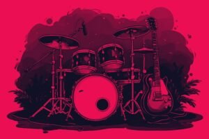 Image of Musical Instrument – Artistic Drawing – Item: 51354