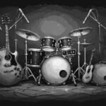 Image of Musical Instrument – Artistic Drawing – Item: 46819