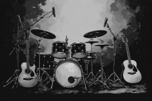 Image of Musical Instrument – Artistic Drawing – Item: 46828