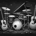 Image of Musical Instrument – Artistic Drawing – Item: 46850