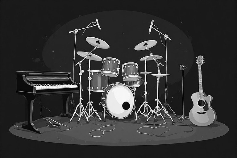 From the Musical Instrument – Artistic Drawing – Item: 46852 Image of Musical Instrument – Artistic Drawing – Item: 46852