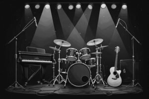 Image of Musical Instrument – Artistic Drawing – Item: 46862