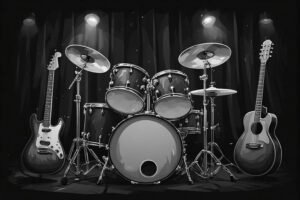 Image of Musical Instrument – Artistic Drawing – Item: 46865