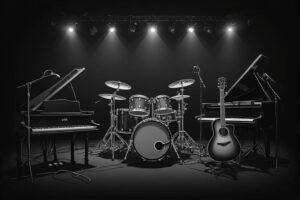 Image of Musical Instrument – Artistic Drawing – Item: 46866