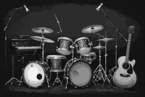 Image of Musical Instrument – Artistic Drawing – Item: 46869