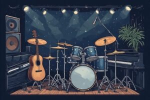 Image of Musical Instrument – Artistic Drawing – Item: 47532