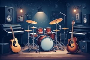 Image of Musical Instrument – Artistic Drawing – Item: 47533