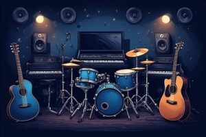 Image of Musical Instrument – Artistic Drawing – Item: 47534