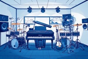 Image of Musical Instrument – Artistic Drawing – Item: 47536