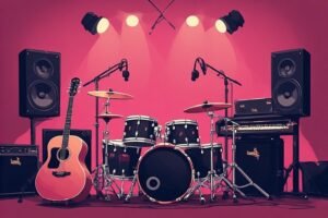 Image of Musical Instrument – Artistic Drawing – Item: 47538