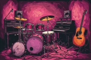 Image of Musical Instrument – Artistic Drawing – Item: 47554