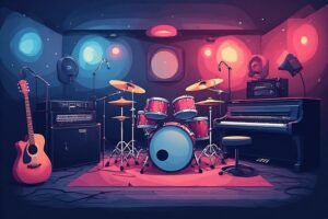Image of Musical Instrument – Artistic Drawing – Item: 47563