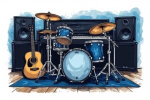 Image of Musical Instrument – Artistic Drawing – Item: 47566