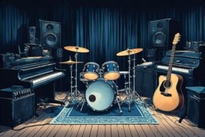 Image of Musical Instrument – Artistic Drawing – Item: 47572