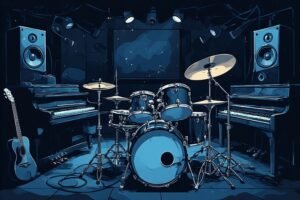 Image of Musical Instrument – Artistic Drawing – Item: 47576