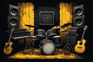 Image of Musical Instrument – Artistic Drawing – Item: 47582