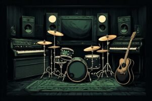 Image of Musical Instrument – Artistic Drawing – Item: 47593