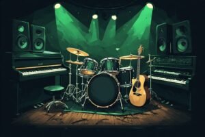 Image of Musical Instrument – Artistic Drawing – Item: 47599