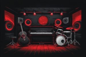 Image of Musical Instrument – Artistic Drawing – Item: 47606