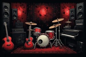 Image of Musical Instrument – Artistic Drawing – Item: 47609