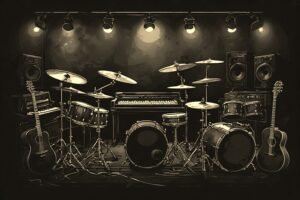 Image of Musical Instrument – Artistic Drawing – Item: 47833
