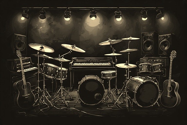 From the Musical Instrument – Artistic Drawing – Item: 47833 Image of Musical Instrument – Artistic Drawing – Item: 47833