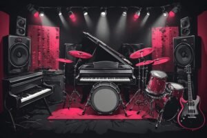 Image of Musical Instrument – Artistic Drawing – Item: