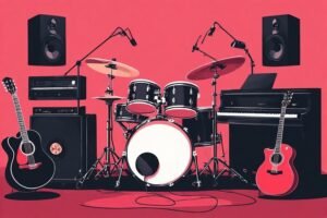 Image of Musical Instrument – Artistic Drawing – Item: 48087