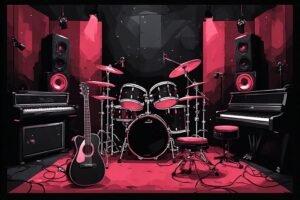 Image of Musical Instrument – Artistic Drawing – Item: 48092