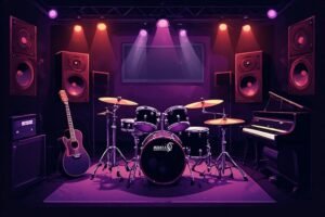 Image of Musical Instrument – Artistic Drawing – Item: 48110
