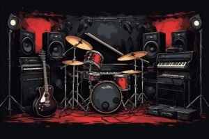 Image of Musical Instrument – Artistic Drawing – Item: 48112