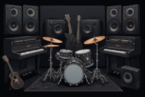 Image of Musical Instrument – Artistic Drawing – Item: 48123