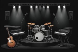Image of Musical Instrument – Artistic Drawing – Item: 48131